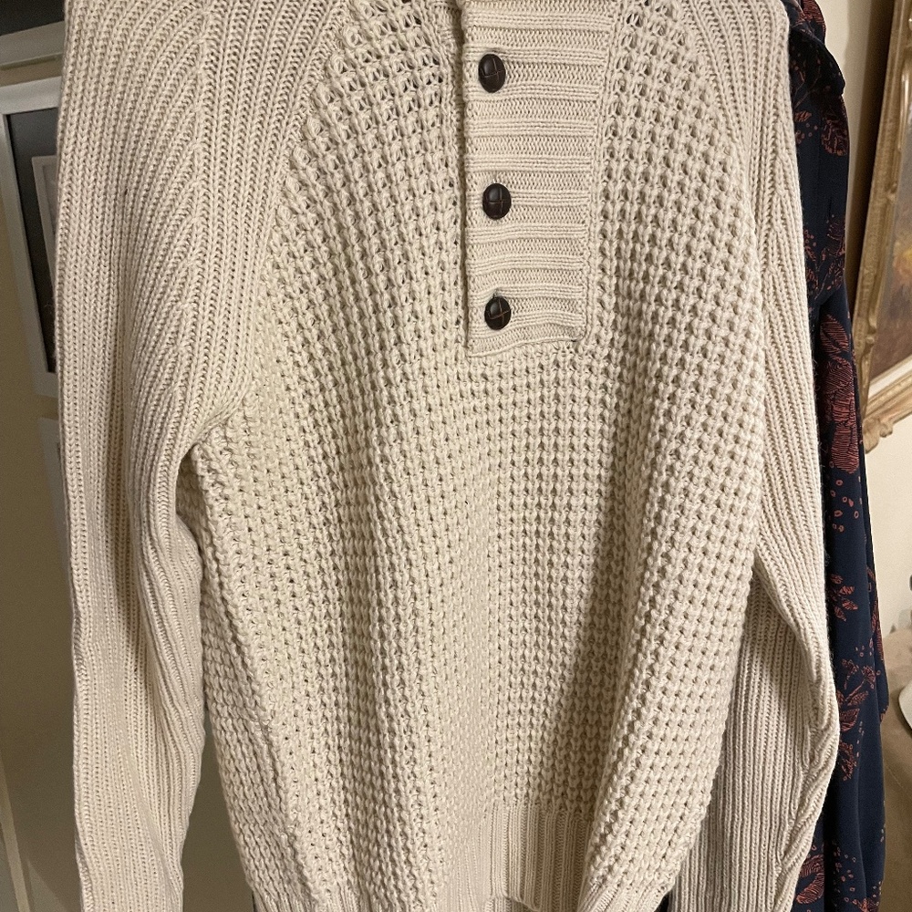 Men’s Button Down Sweater